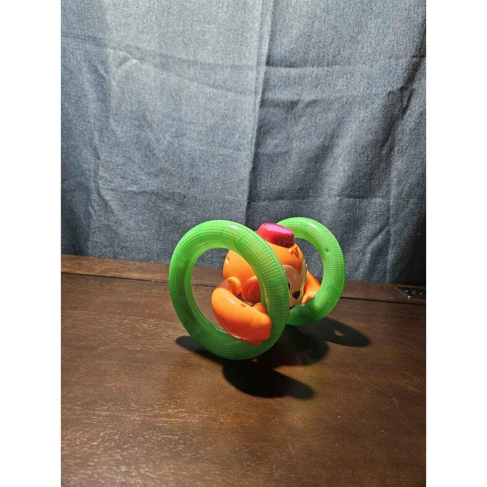 Bright Starts Roll & Glow Monkey | Musical Light Up Crawl Toy | Tummy Time Toy - Picture 16 of 16
